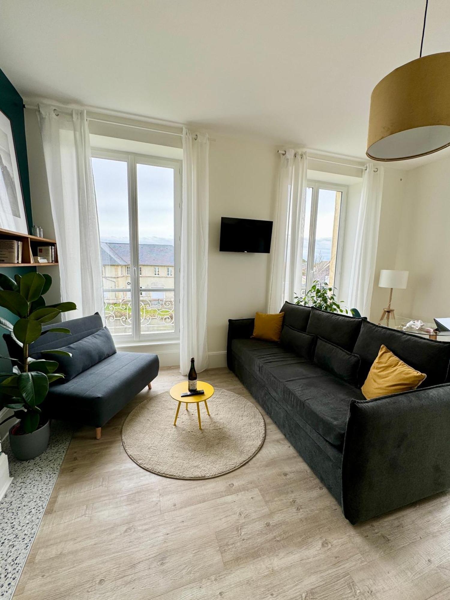 Saint-Côme-de-Fresné Sunny Apt On D-Day Beach With Parking מראה חיצוני תמונה