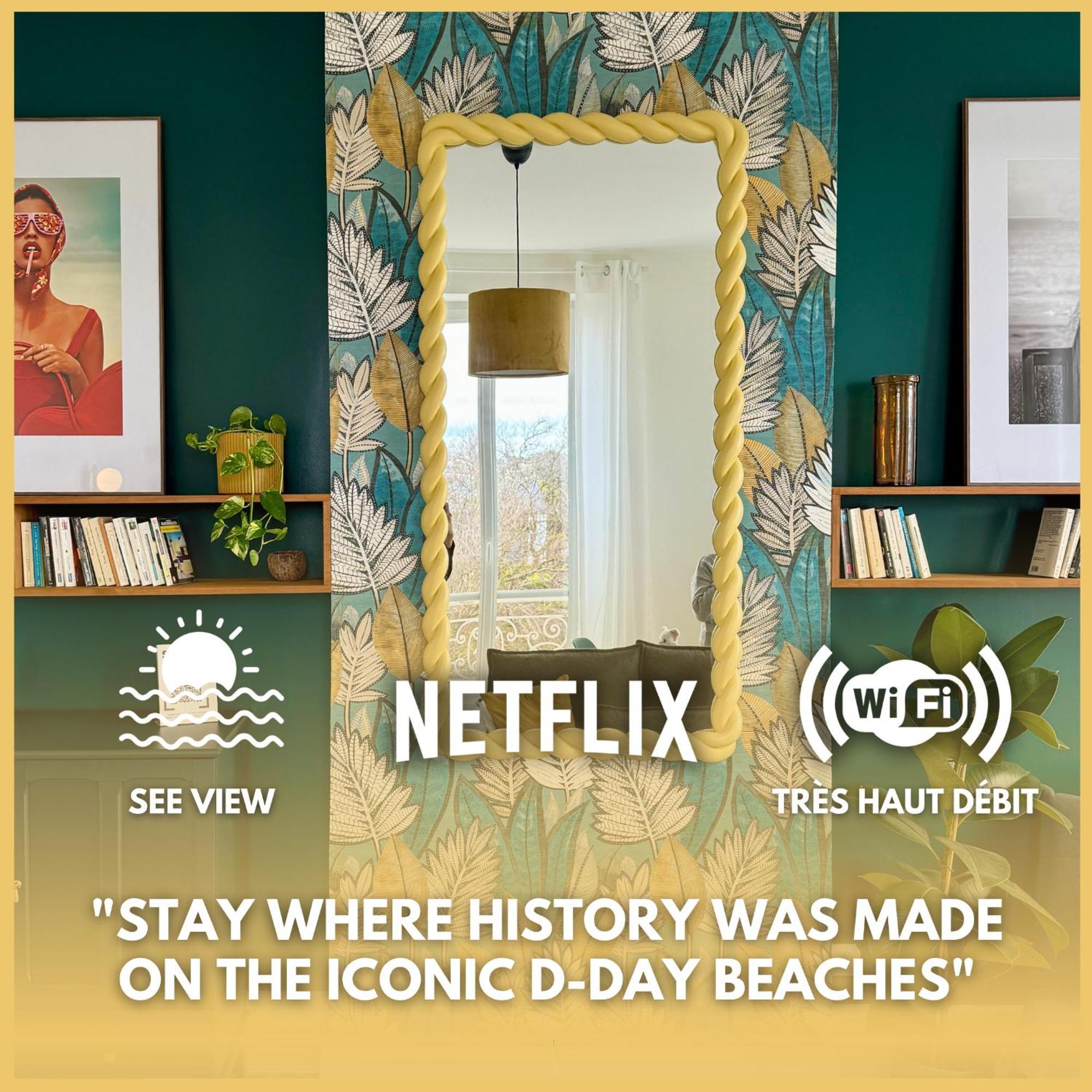 Saint-Côme-de-Fresné Sunny Apt On D-Day Beach With Parking מראה חיצוני תמונה